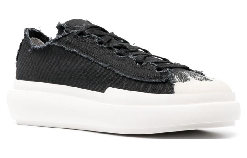 Y-3 Nizza Low "Поношенный" Черный Бело-кремовый IF7790