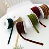 Christmas Ribbon Velvet Cloth Ribbon Easy To Store And Use