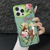 Cute Bambis Deer Phone Case for iPhone 17 Air 16 16e 15 14 Plus 13 12 11 Pro Max X Xs XR 8 Colorful Silver Hard Cover