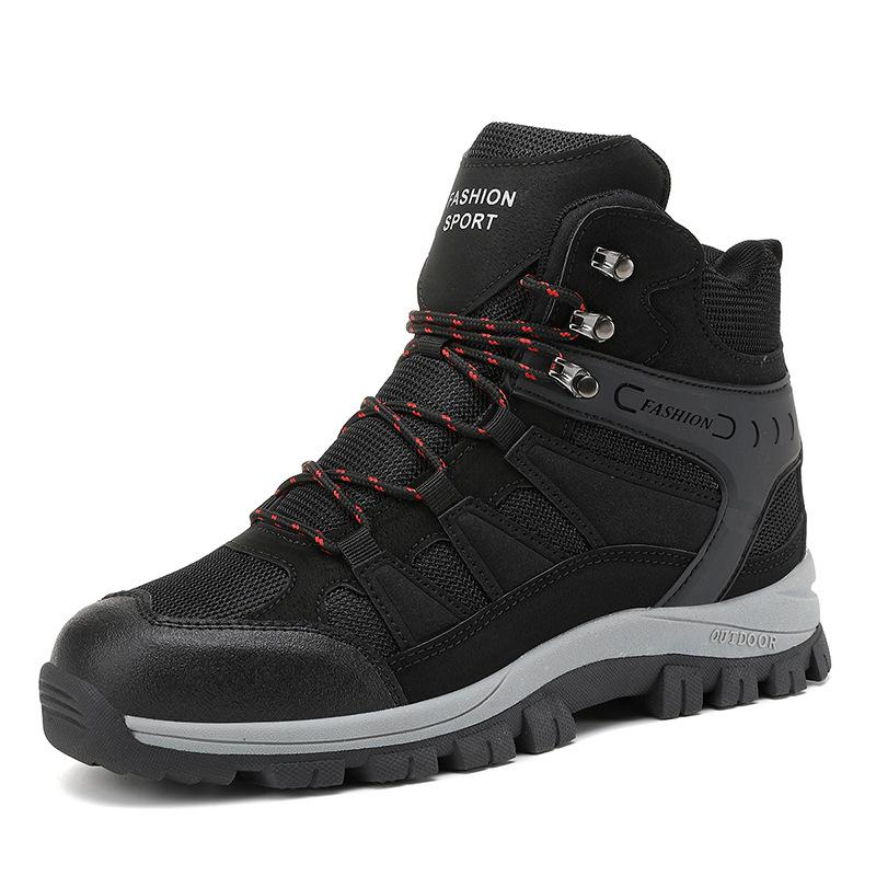 Мужские кроссовки с высоким верхом новые походные кроссовки мужские походные кроссовки уличная повседневная обувь дышащие модные кроссовки