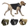 Large Dog Harness Vest No Pull Military Tactical Dogs Harnesses  Husky Labrador Service Dog Training Product Pet Chest Straps