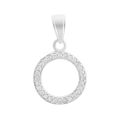 Серебряная подвеска с фианитами (2193012)