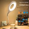 2025 USB Звукоактивируемая Умная Ночная Лампа: Настольная лампа с голосовым управлением для спальни