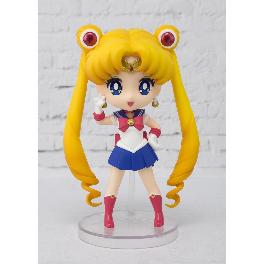 TAMASHII NATIONS Figuarts Mini Sailor Moon Reissue 90mm Painted PVC&ABS Action Figure - Sailor Moon Collectible