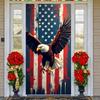 Американский Орел Баннер Дизайн Крылатого Орла Баннер с Орлом США Патриотический Фон Графическая Печать Флаг Тематический Фон