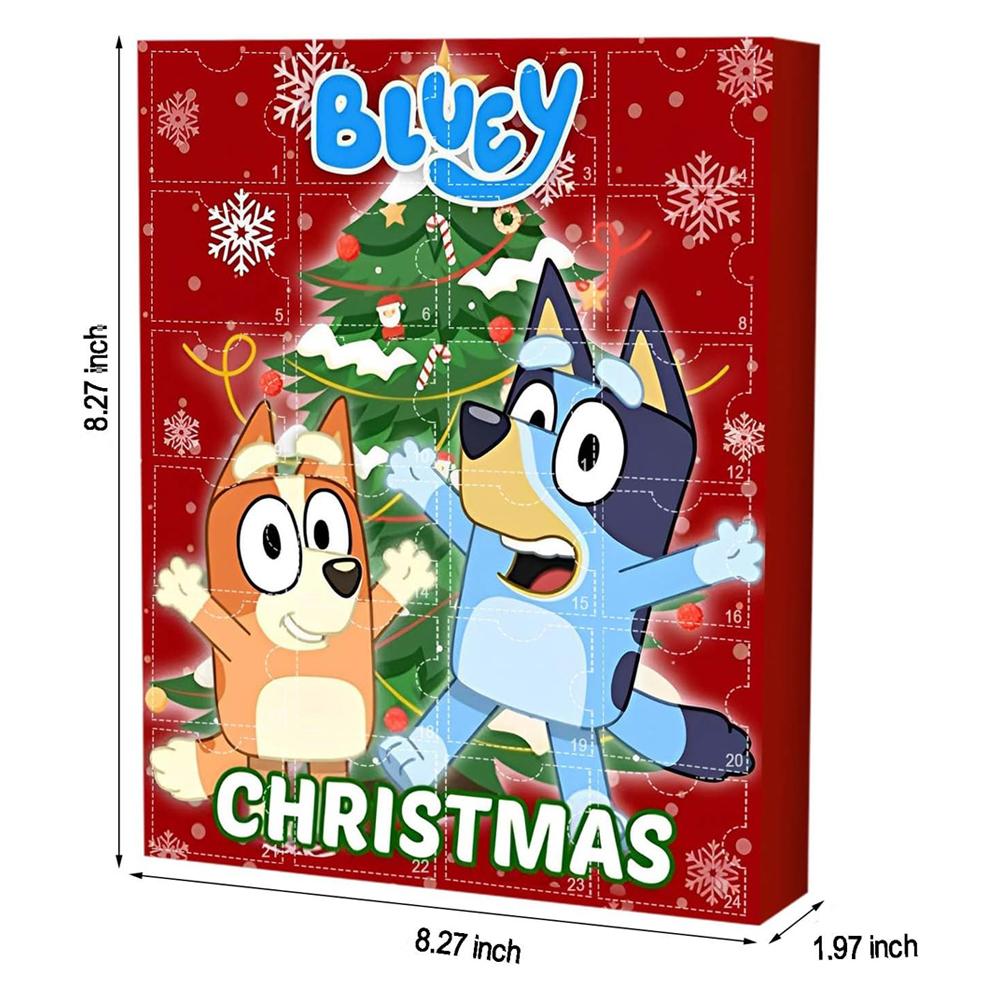 Адвент-календарь 2023 года со случайными игрушками 24 дня Рождества/Дня всех святых Календарь обратного отсчета Blind