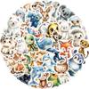 50pcs Cute Watercolor Animals Graffiti Stickers Phone Scrapbook Motorcycle Waterproof Cartoon Sticker