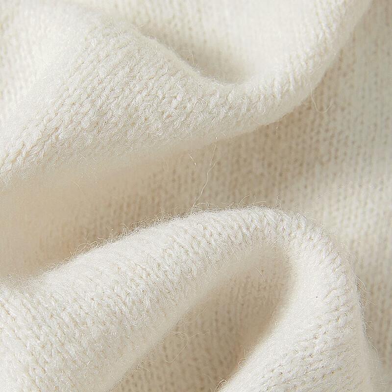 Women's Cozy Wool Blend Round Neck Knitted Cardigan