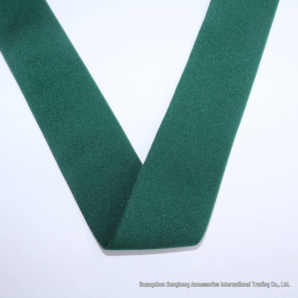 High-Elastic Polyester Imitation Nylon Band for Waistbands and Skirts