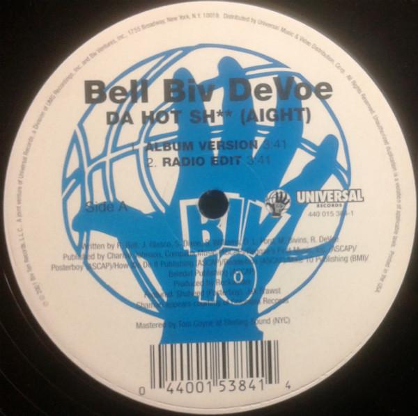 12-дюймовая пластинка BELL BIV DEVOE - Da Hot Sh** (Ладно) 4400153841 Biv Ten Records 2001 США Рэп и хип-хоп/R&B Б/у