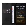 Для Realme 14 5G/Realme 14T 5G Чехлы для телефонов YIKATU Магнитная застежка PU кожа Мобильная обложка