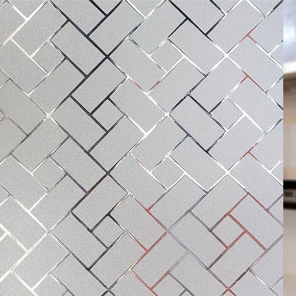 Window Vinyl Sticker 3D Static Decorative Privacy Window Films Glass Sticker Window Glass Sticker