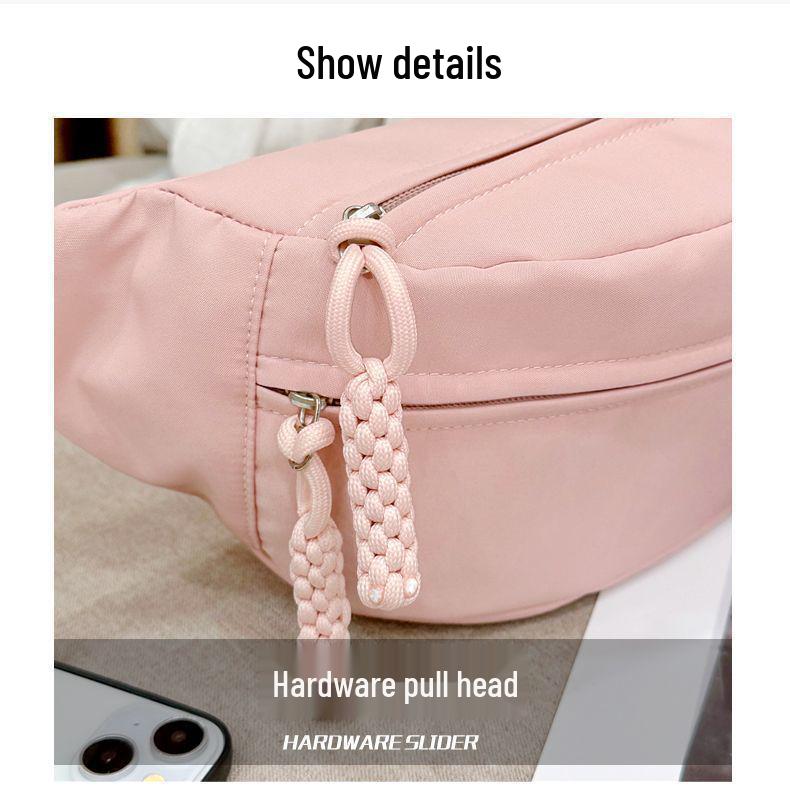 Трендовая универсальная сумка кроссбоди 2025 - Стильная нагрудная и спортивная поясная сумка большой вместимости для студентов