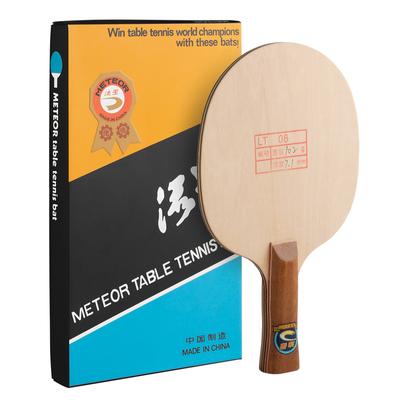 METEOR LT08 Классическая переделанная версия лезвие для настольного тенниса Уникальная биотехнологическая клеящаяся ракетка из липы Старая мода ракетка для пинг-понга
