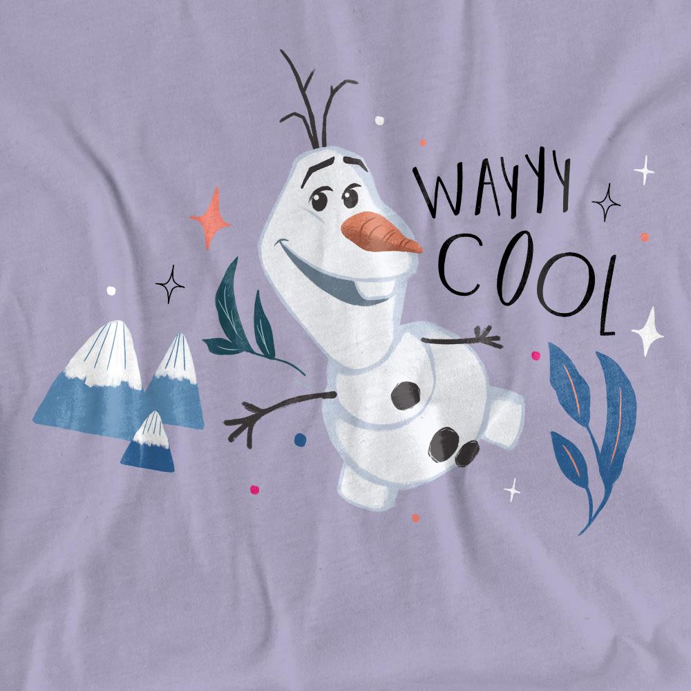 Frozen Womens/Ladies Wayyy Cool Olaf T-Shirt