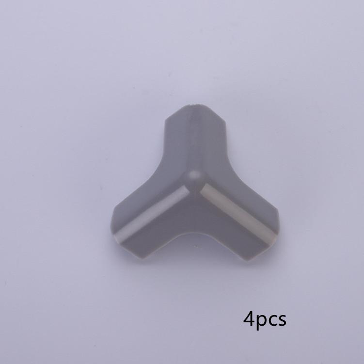 4 шт./компл., прозрачная защитная крышка L-образной формы для детской безопасности, угловая защита стола, защита детей