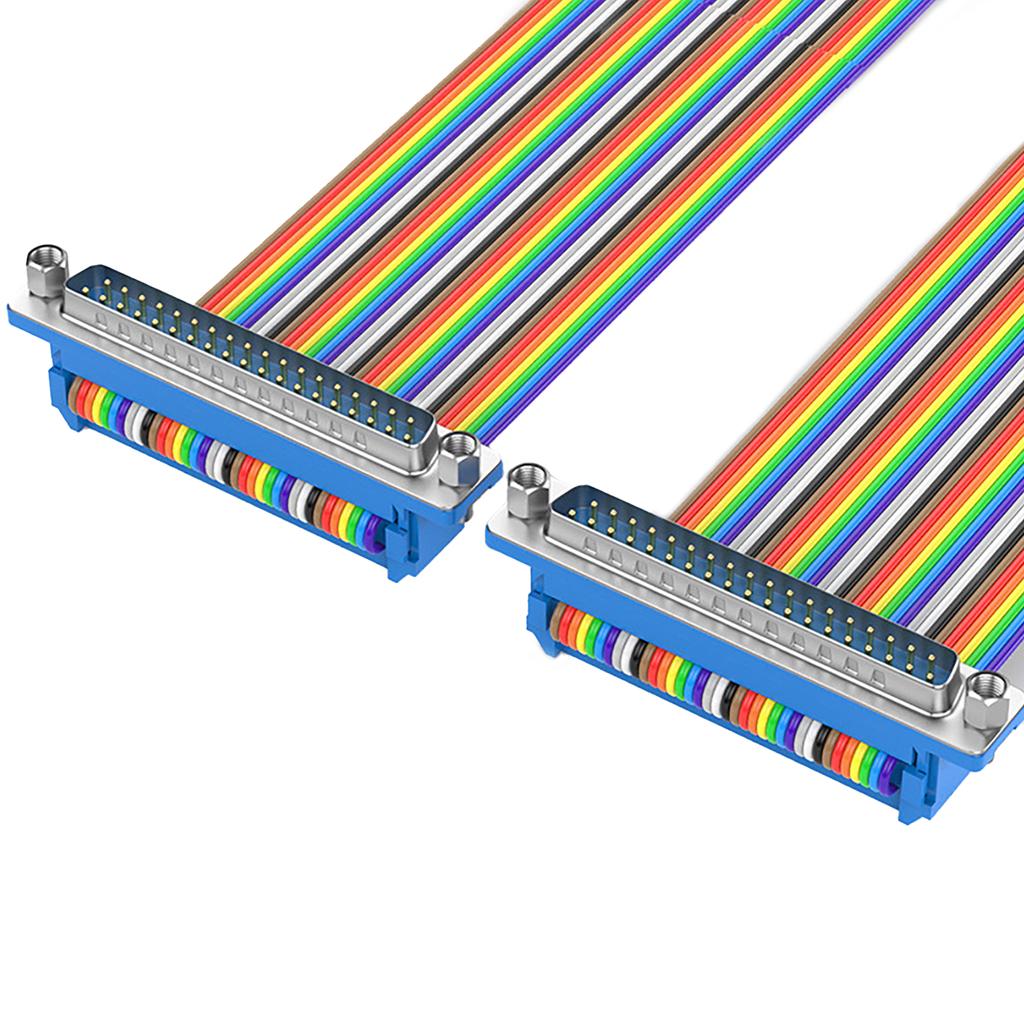 Кабель с разъемами DB37 «папа/мама» 37-контактный кабель передачи данных для безопасной стабильной передачи данных в компьютерах и промышленном оборудовании