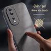 Shangsu Honor 80 Series Light Luxury Nubuck Leather Case