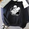Chainsaw Man Anime Женские толстовки с капюшоном Большие размеры Толстовка Harajuku Женский длинный рукав Пуловер Повседневная уличная одежда Топы