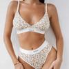 Women Seamless Sexy Bra Set Low Waist Panties Leopard Bralette Lingerie Vneck Sport Brassiere Female Cotton Intimate Underwear