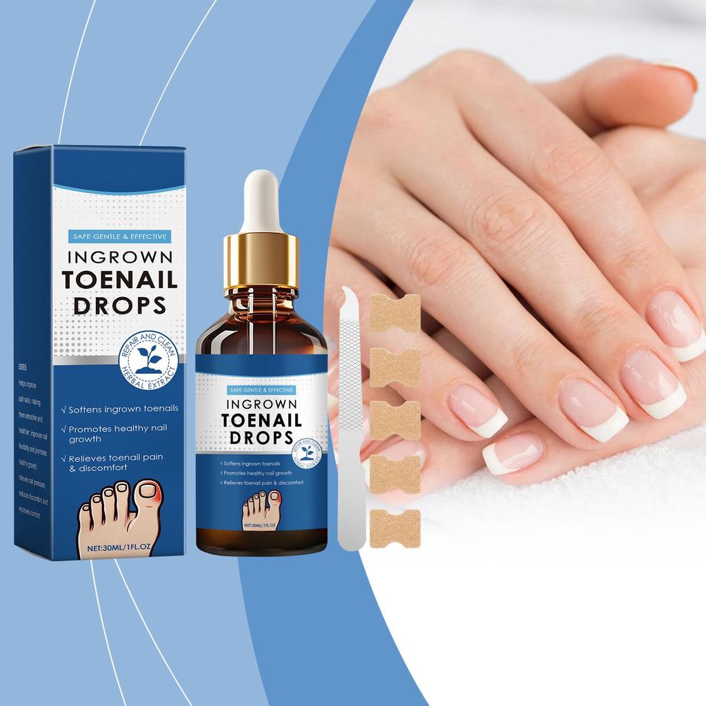 Сыворотка для ухода за ногтями Мягко очищает и осветляет ногти, увлажняет ногти и ногти 30 мл