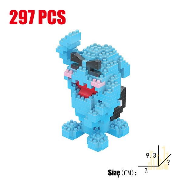 Дети Мальчики Симпатичные DIY Фигурки Модель Микро Игрушечные Блоки Детские Развивающие Строительные Блоки Подарки Аксессуары (Не Лего)