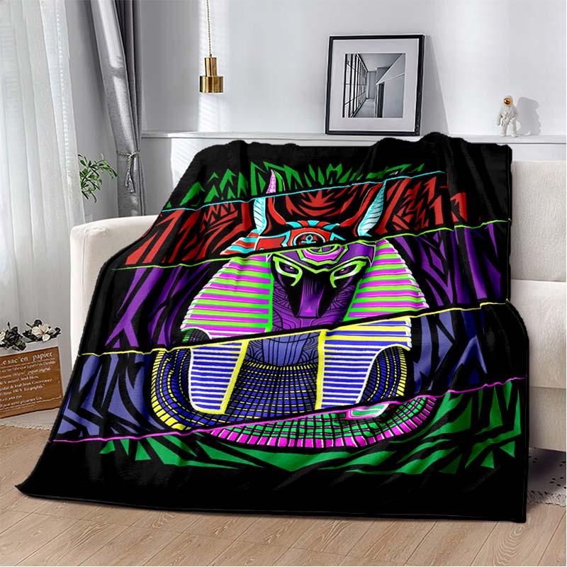 Древний Египет, египетский Бог, одеяло, одеяло для дивана, украшение для спальни, гостиной, одеяло для кровати, одеяло для пикника