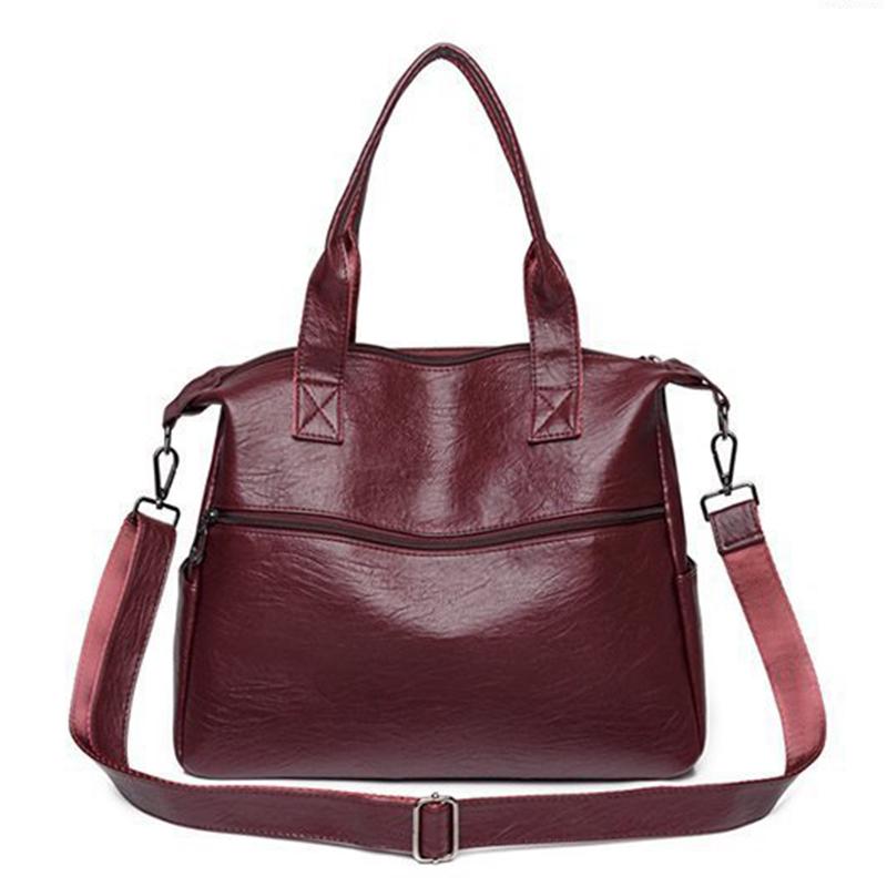 Yogodlns Сумка из мягкой кожи, женская винтажная сумка через плечо из искусственной кожи, сумка-мессенджер с несколькими карманами, женская сумка через плечо, сумки для мамы