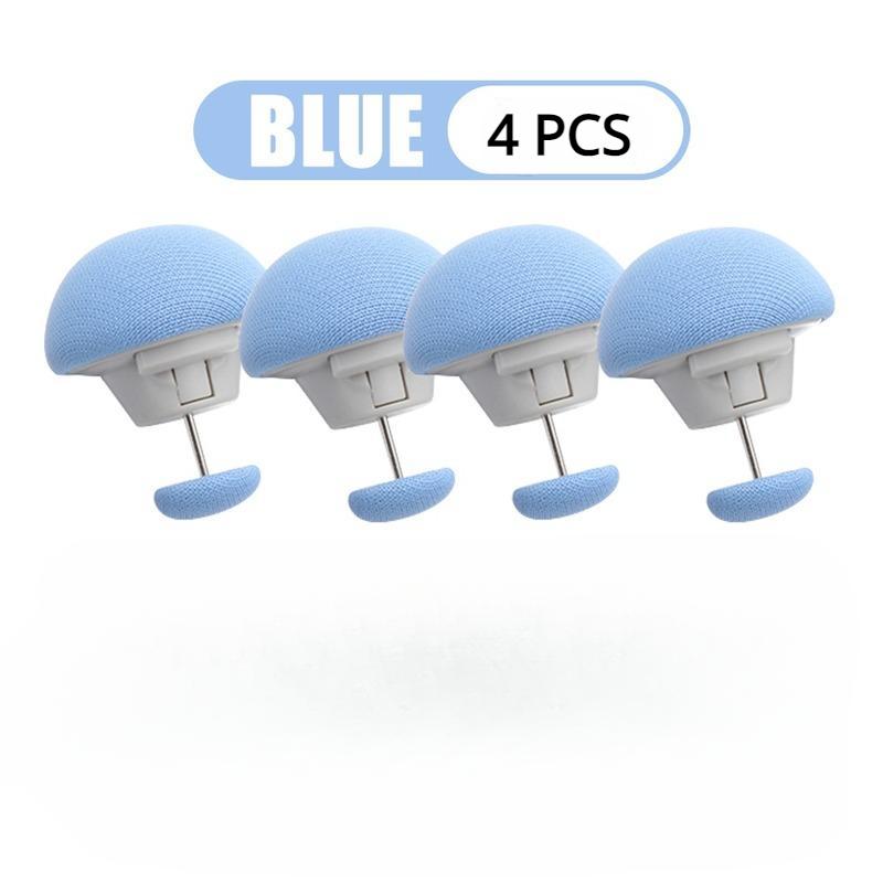 1/4/8/16 шт., грибная подставка для одеяла, противоскользящие скандинавские зажимы для простыни, зажим для одеяла, прищепки, чехлы, застежка-зажим, держатель