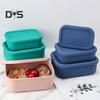 Портативная коробка для бенто, термостойкая, долговечная, многоразовая, контейнер для обеда бенто
