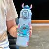 500Ml Zootopia Stainless Steel Thermos Dual Drinking Straw Cup 3D Nick Wilde Judy Hopps For Kids Anime Fans Fun Gifts