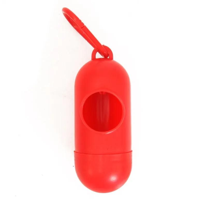 Dog Poop Bag Pet Waste Dispenser Garbage Carrier Hangingable Portable Holder Poo Bags Dispensers Pet Cleaning Supplies