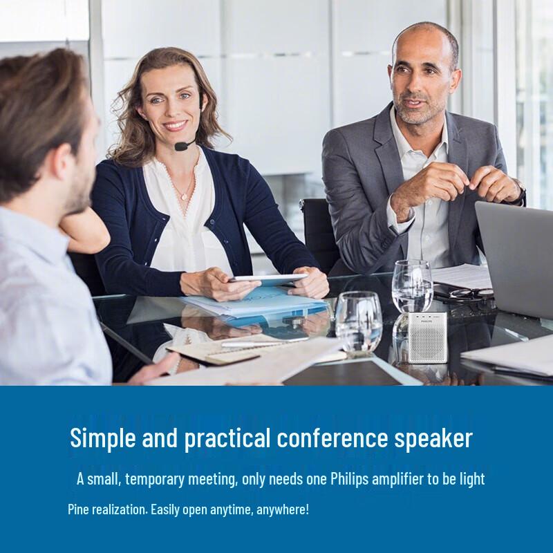 Philips SBM230 Wireless Portable Voice Amplifier with Waist-worn Microphone