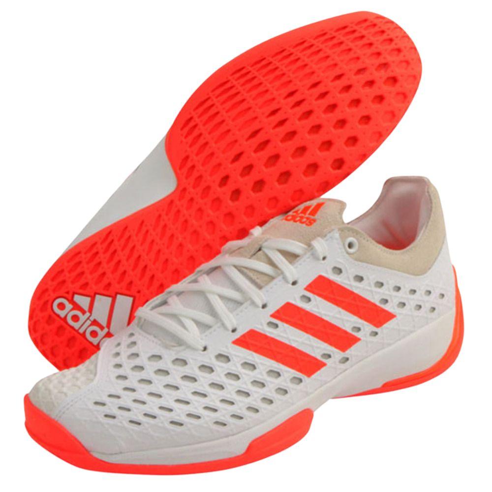 adidas Нескользящие Устойчивые к истиранию Низкие Тренировочные кроссовки Унисекс Белый Оранжевый AF5535