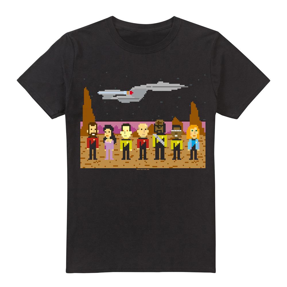 Star Trek Mens The Next Generation Trexel Crew T-Shirt