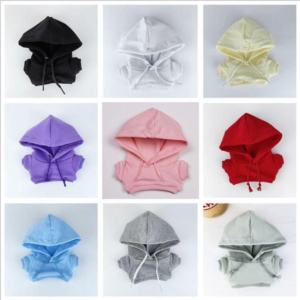 Милые толстовки ручной работы, повседневная одежда, модная одежда, новые аксессуары для кукол из хлопка 10/20 см