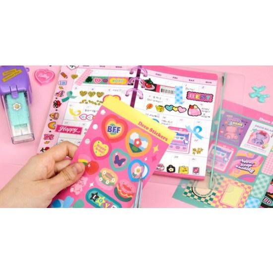 Deco Deco Rolling Sticker Pen Deluxe Dakku Kit, a Popular Character In Korea