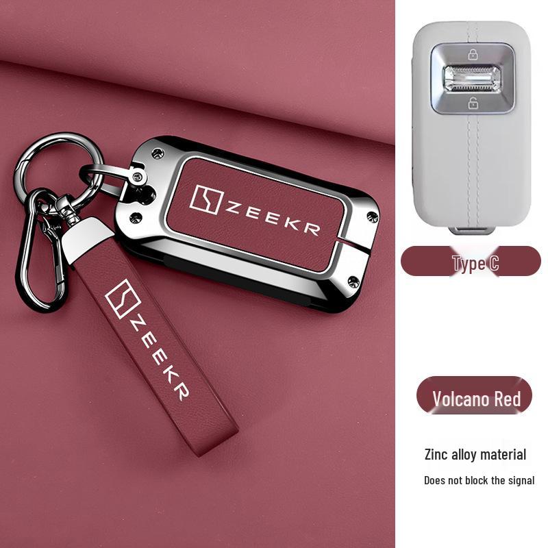 Металлический чехол-брелок Zeekr 9X для моделей 25/2026 Ultra/Max - Корпус ключа от автомобиля ZEEKR001