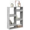 VidaXL Bookcase Concrete Grey 100x33x135 Cm Engineered Wood 3309387