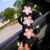1 шт. Милая вышитая цветами накладка на ремень безопасности автомобиля, подушка-ремень безопасности, защитная накладка на плечевой ремень автомобиля для детей, женщин