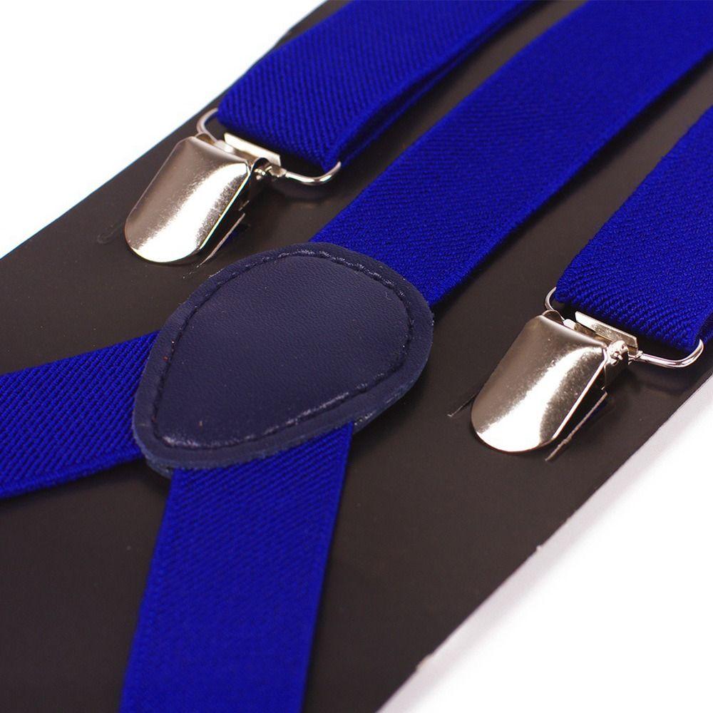 Y Back Style Men Women Leather Unisex Suspenders Elastic Adjustable Straps Suspenders Braces