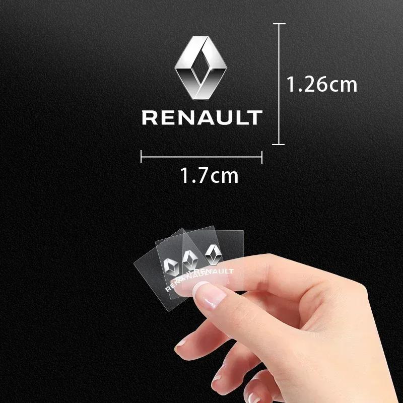 Для Renault 2026 Новые колпаки на диски Логотип эмблемы автомобиля Декоративные наклейки Значок Наклейка Стайлинг интерьера Для Renault Megane 2 3 4 RS Grand