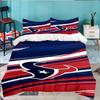 basketball Texans Logo 3pcs Bedding Set,Including 1pc Duvet Cover And 2pcs Pillowcases Perfect Gift for Christmas,Ideal for Bedroom, Dormitory