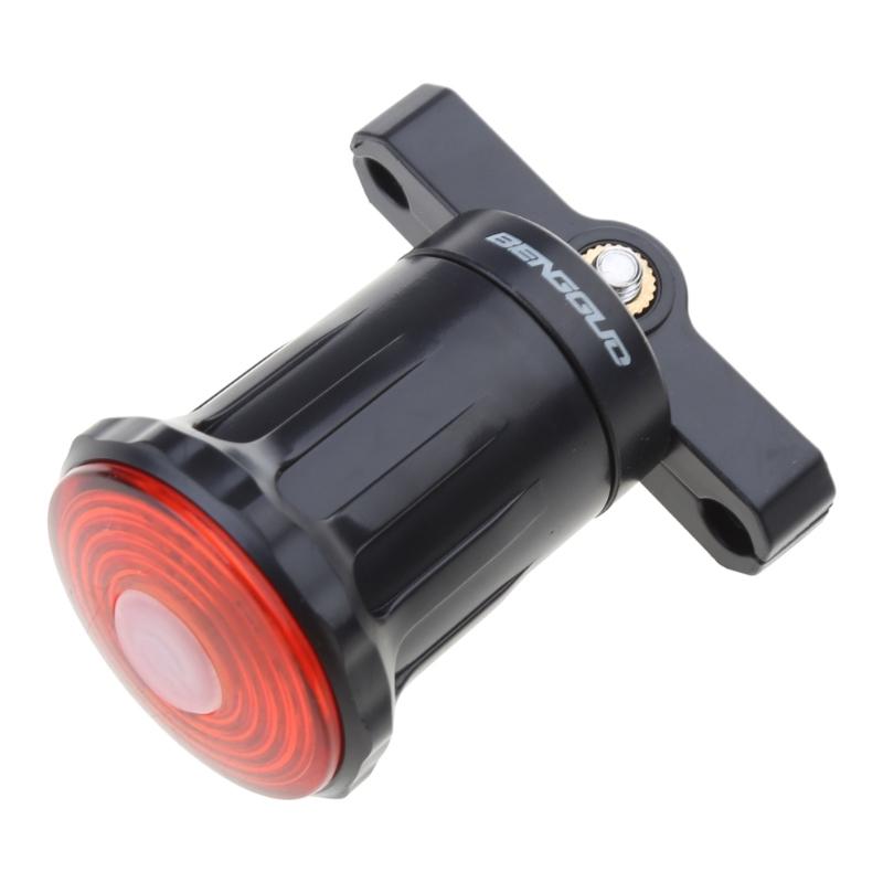 Высокоинтенсивный USB-перезаряжаемый велосипедный фонарь с датчиком задний фонарь велосипедный задний фонарь