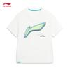 Li-Ning Антибактериальная спортивная футболка с коротким рукавом для подростков, унисекс