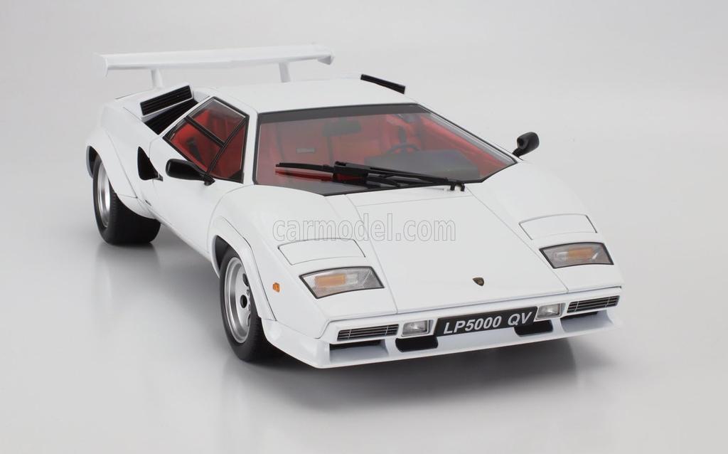 Миниатюрная машина 1/12 Lamborghini Countach KK-SCALE 1/12 COUNTACH LP 5000S QV 1985 БЕЛЫЙ KKDC120142