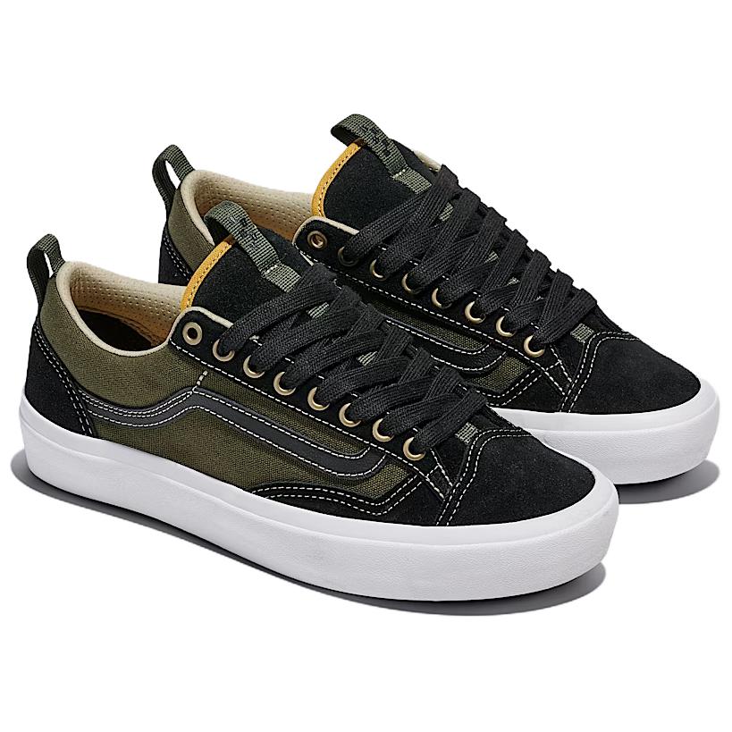 Vans Skate Old Skool 36+ Dark Green Men Sneakers Black VN000D5RENC