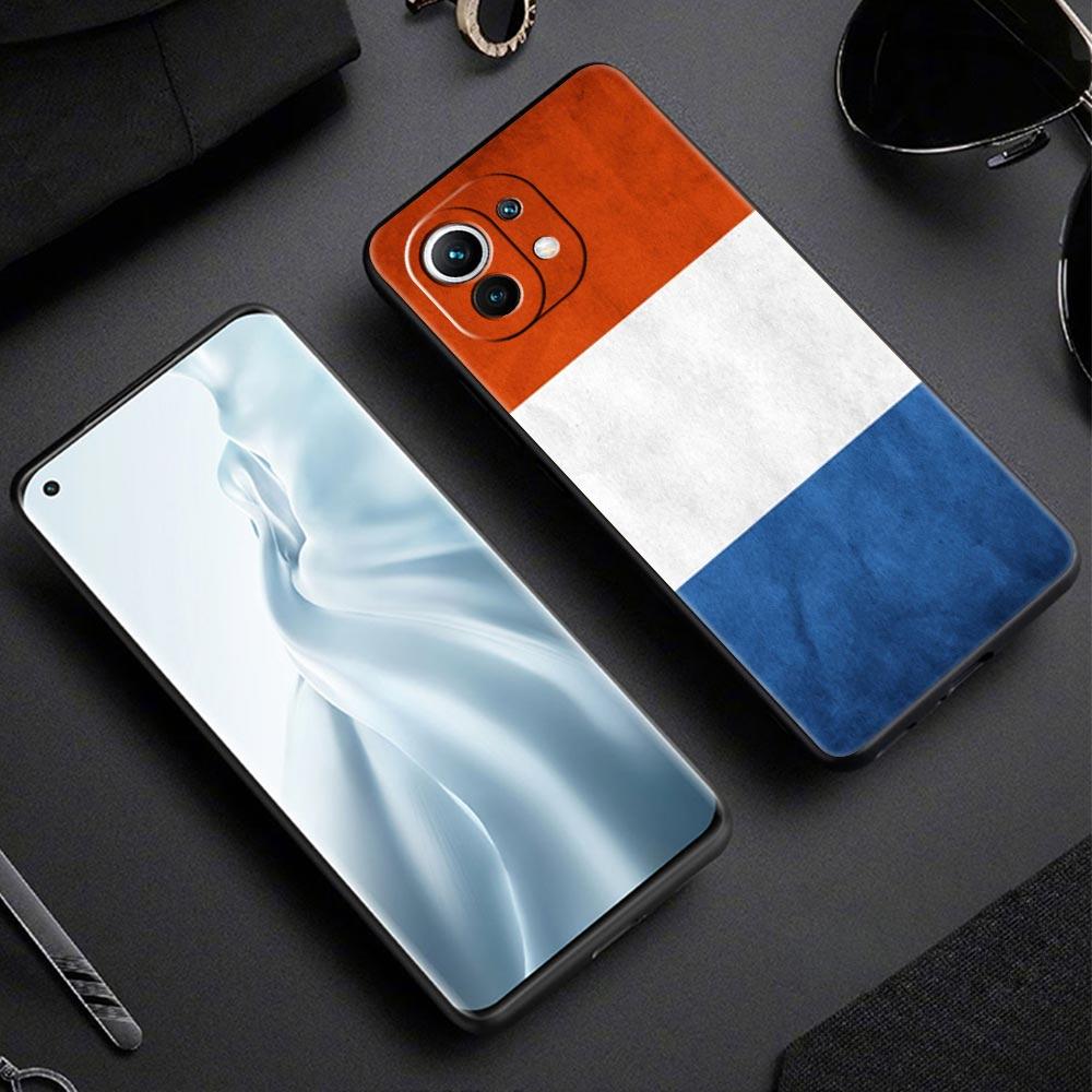 Чехол для телефона для Xiaomi Mi 15 14 13 12 11 Lite 14T 13T 12T 11T Pro Poco X7 X6 X5 X3 Pro F6 F5 F4 Обложка Флаг Нидерландов