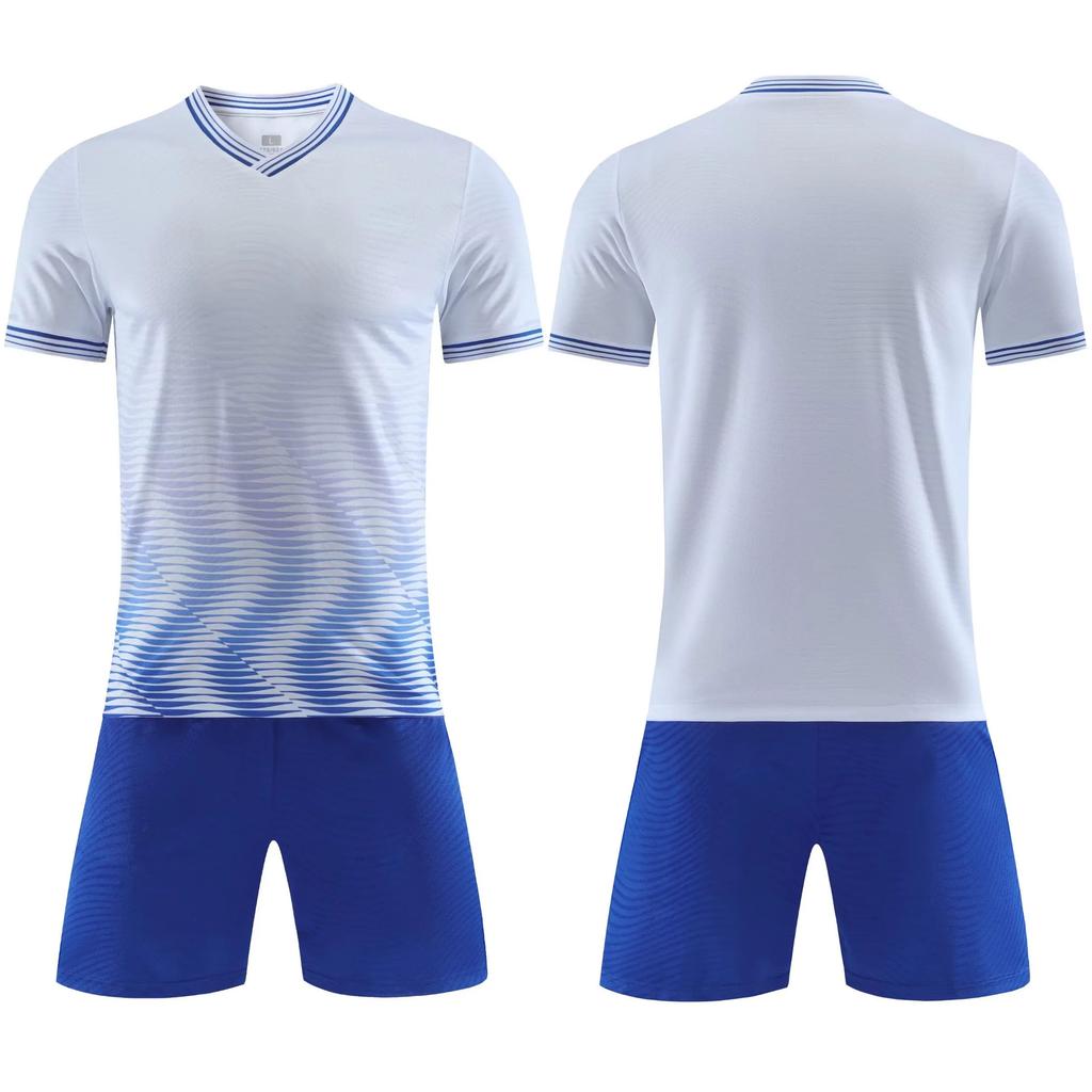 2026 high-end children's football jersey set, primary school football training jersey, boys and girls competition printed jersey