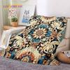 3D Lastest Nordic Turkish Bohemia Celt Soft Flannel Blankets,Throw Blanket Comfortable Blanket for Picnic Beds Sofa Home Bedroom